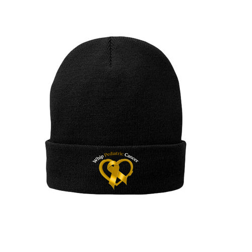 Whip Pediatric Cancer Beanie