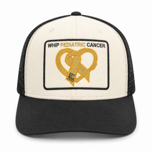 Whip Pediatric Cancer Baseball Cap